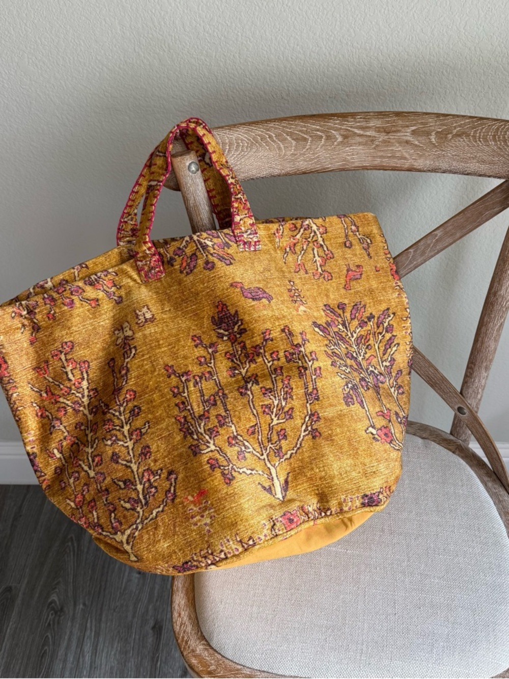 Anthropologie Minerva Printed Basket - Picture 2 of 8